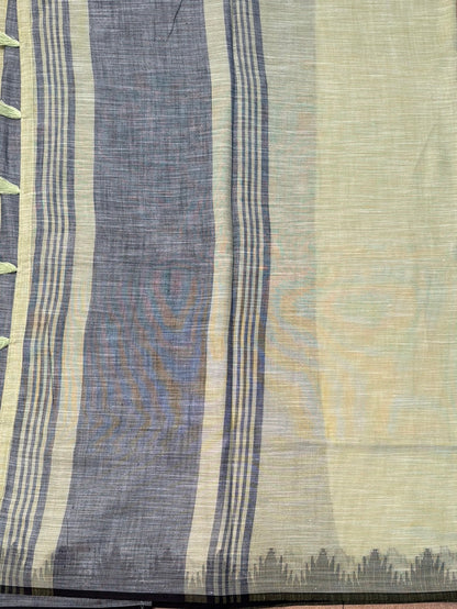 Linen Temple Border