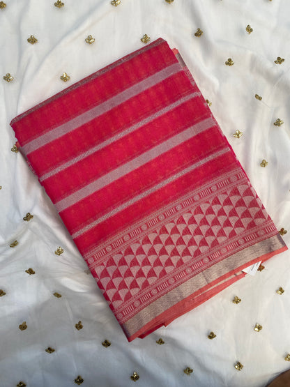 Silk Cotton Zari Border